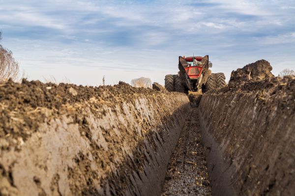 Cost of Drainage Grading Service in Dubuque