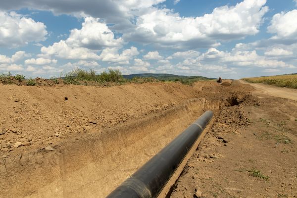 Cost of Gas Line Trenching in Dubuque