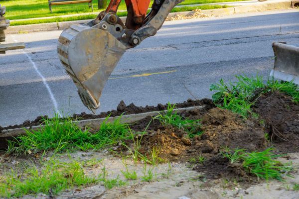 Cost of Sewer Line Trenching in Dubuque