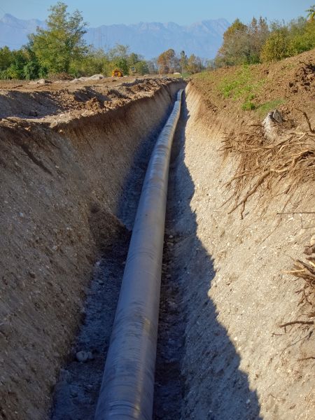 Cost of Gas Pipe Trenching in Dubuque